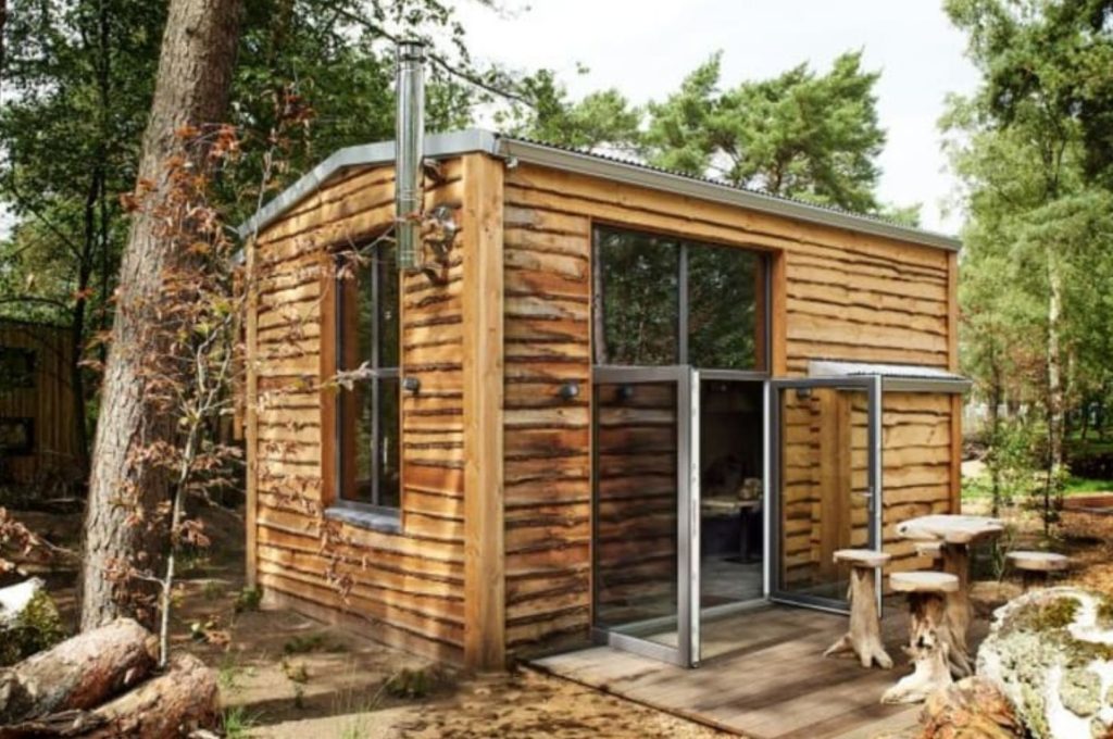 Tiny House 4 op EuroParcs de Zanding bij Otterlo, aan de rand van de Veluwe