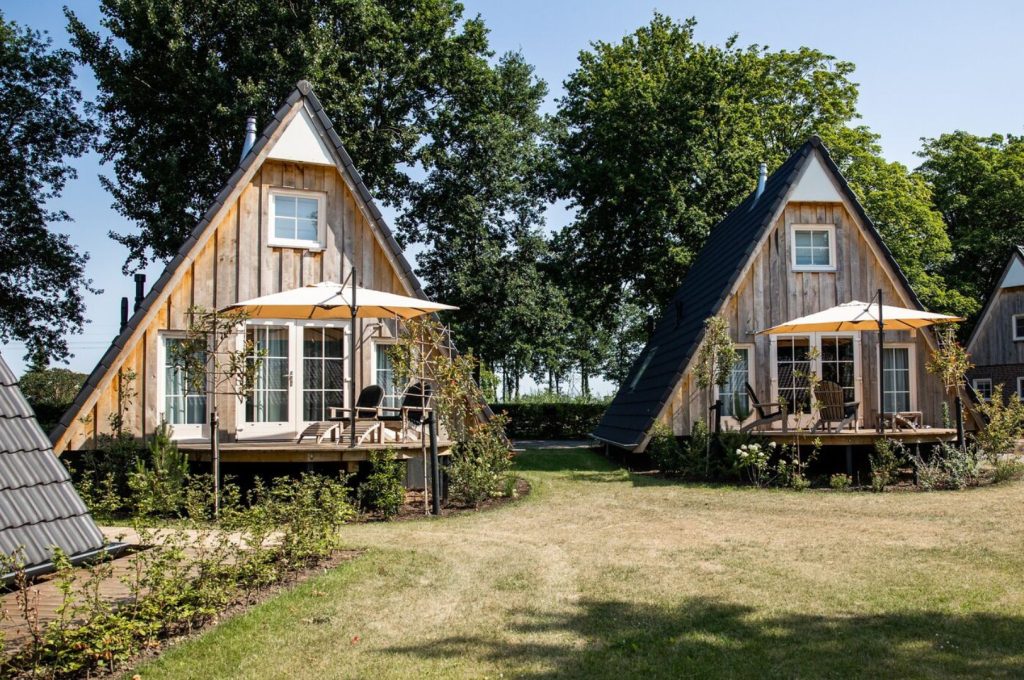 Hof van Salland Wellness Lodge luxe vakantiehuis voor 2 personen Hellendoorn romantisch vakantiehuis
