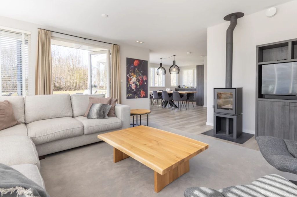 Villapparte-Roompot-Villa-Texel-luxe-vakantiehuis-8-personen-De-Koog-Texel-knusse-zithoek