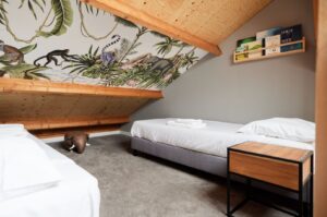 Villapparte-Dutchen-Erfgoed de Hoop Appartement 4P-luxe appartement voor 4 personen-Uitgeestermeer-Uitgeest-Noord-Holland-kinderslaapkamer
