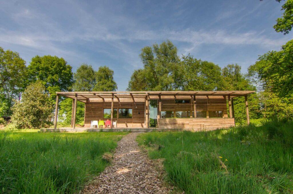 Paviljoen Esch, vrijstaand eco-paviljoen aan een eeuwenoud zandpad bij Aalten