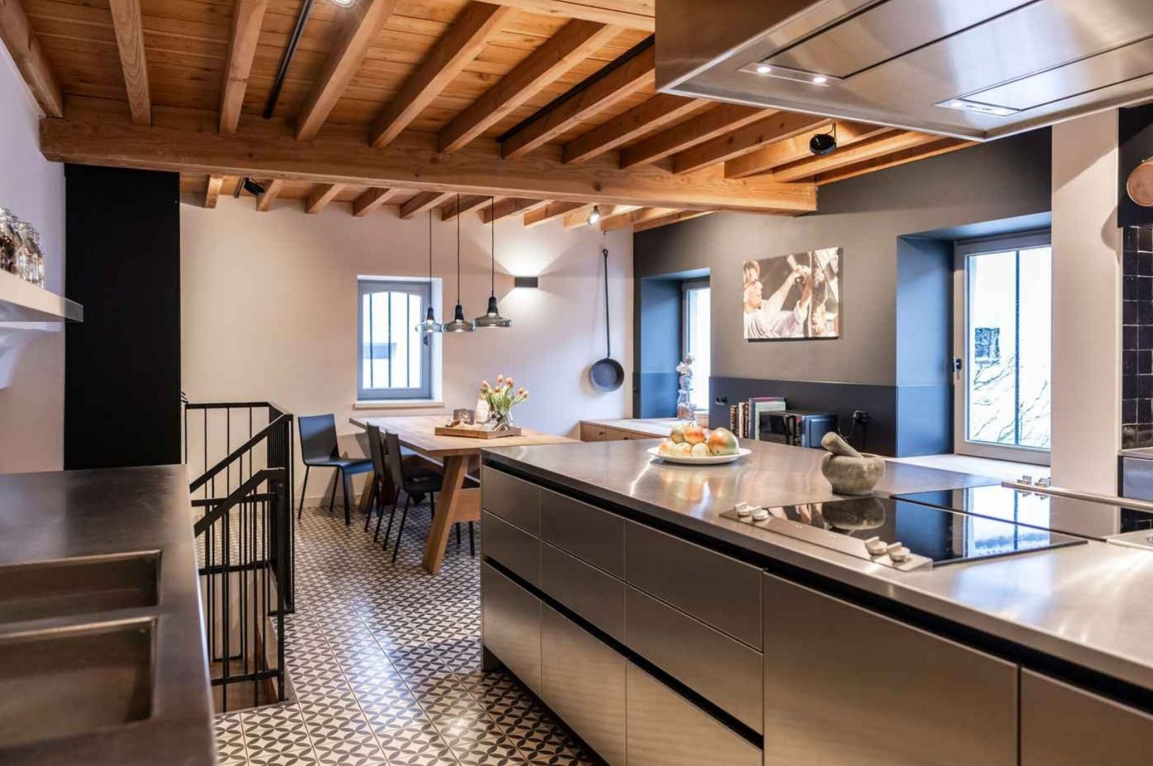 Villapparte-Beaujean Vacances-luxe vakantiehuis voor 8 personen-Belgisch Limburg-Kanne-België-complete keuken
