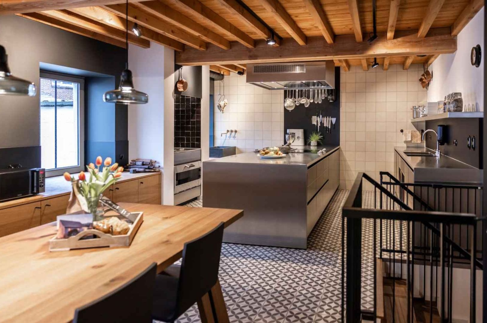 Villapparte-Beaujean Vacances-luxe vakantiehuis voor 8 personen-Belgisch Limburg-Kanne-België-keuken voor grote maaltijden