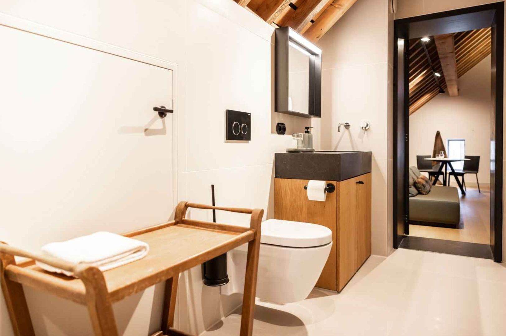 Villapparte-Beaujean Vacances-luxe vakantiehuis voor 8 personen-Belgisch Limburg-Kanne-België-luxe badkamer
