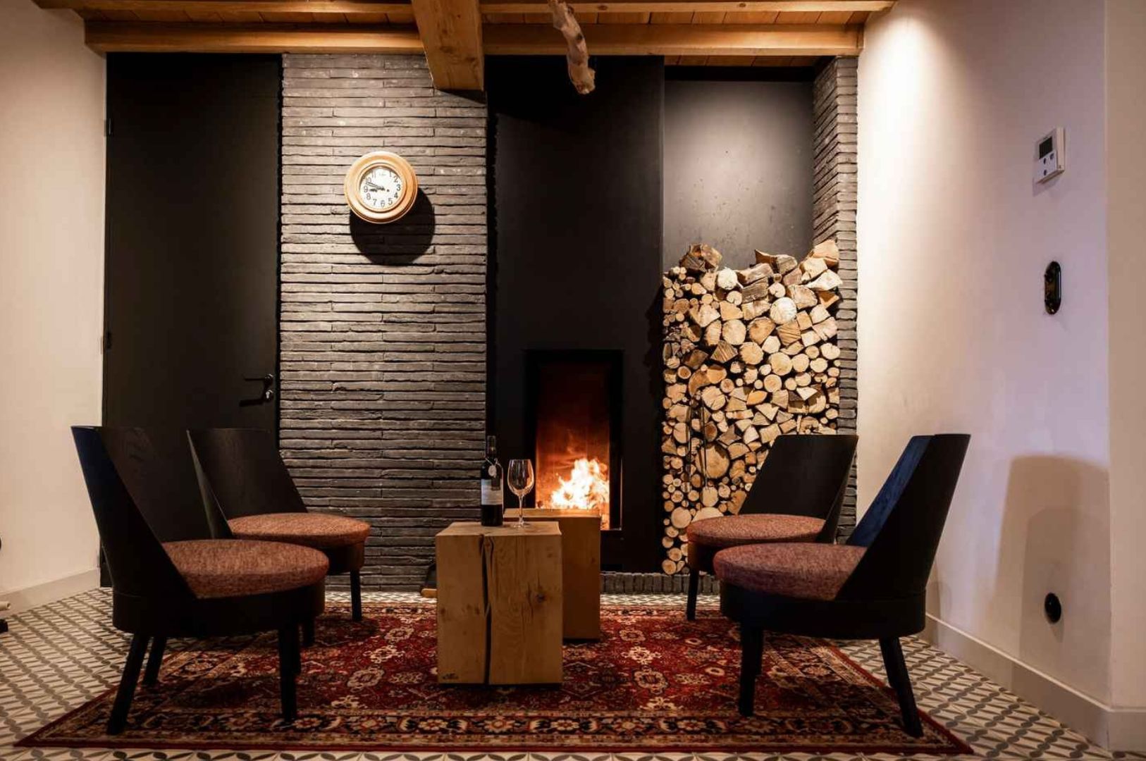 Villapparte-Beaujean Vacances-luxe vakantiehuis voor 8 personen-Belgisch Limburg-Kanne-België-romantisch zitje